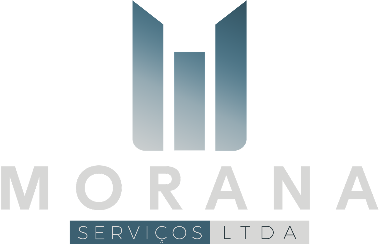 Logo da empresa Morana Serviços Original Negativa